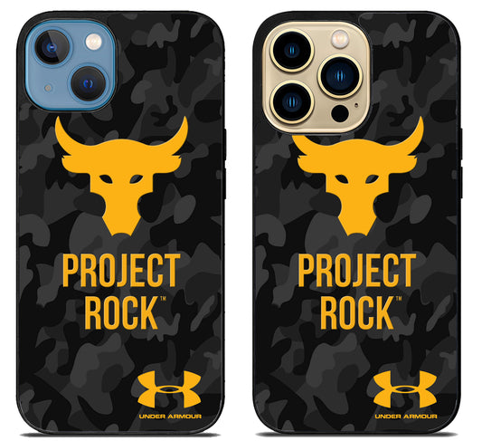 UA Project Rock Camo iPhone 14 | 14 Plus | 14 Pro | 14 Pro Max Case