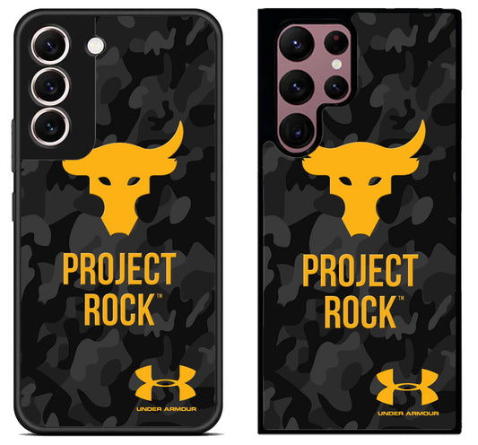 UA Project Rock Camo Samsung Galaxy S22 | S22+ | S22 Ultra Case
