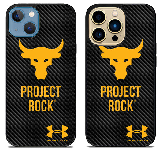 UA Project Rock Carbon iPhone 14 | 14 Plus | 14 Pro | 14 Pro Max Case