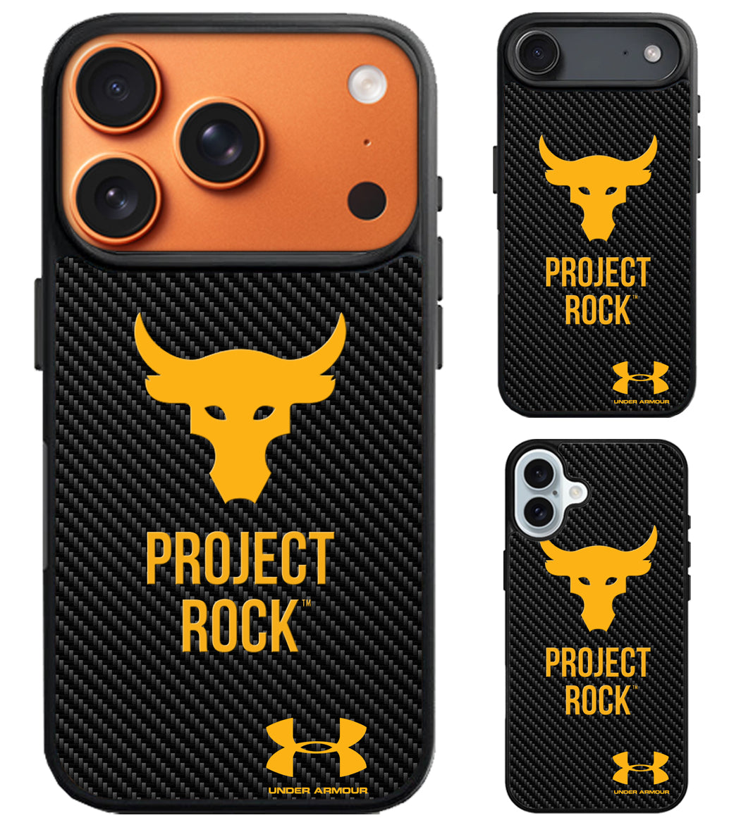 UA Project Rock Carbon iPhone Air | iPhone 17 | 17 Pro | 17 Pro Max Case