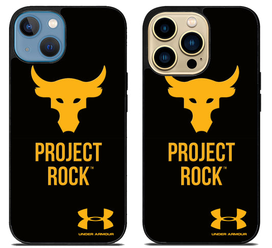 UA Project Rock Logo iPhone 14 | 14 Plus | 14 Pro | 14 Pro Max Case