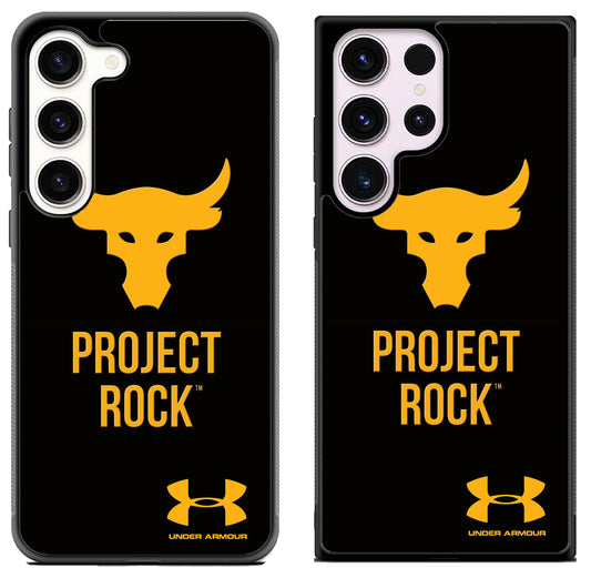 UA Project Rock Logo Samsung Galaxy S23 | S23+ | S23 Ultra Case
