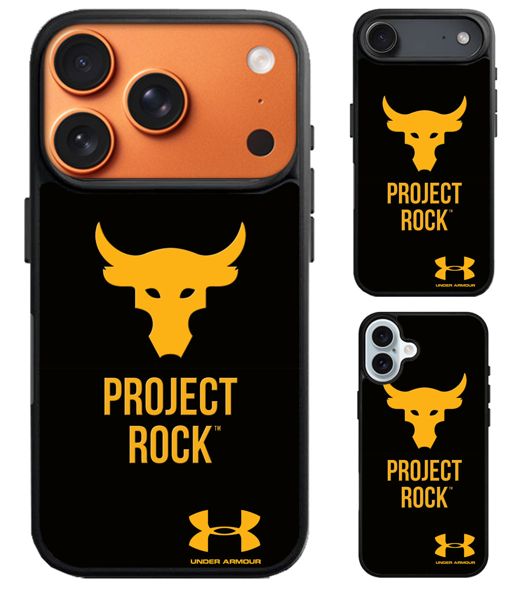 UA Project Rock Logo iPhone Air | iPhone 17 | 17 Pro | 17 Pro Max Case