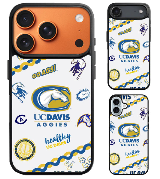 UC Davis Aggies Collage iPhone Air | iPhone 17 | 17 Pro | 17 Pro Max Case