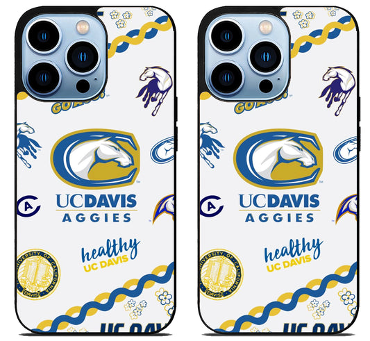 UC Davis Aggies Collage iPhone 15 Pro | iPhone 15 Pro Max Case