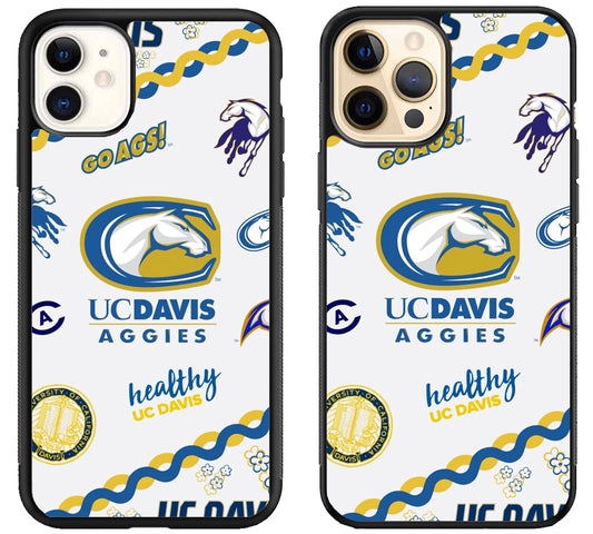 UC Davis Aggies Collage iPhone 12 | 12 Mini | 12 Pro | 12 Pro Max Case