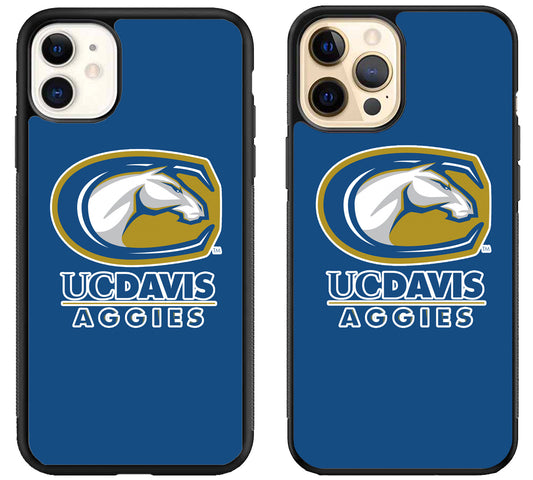 UC Davis Aggies Logo iPhone 12 | 12 Mini | 12 Pro | 12 Pro Max Case