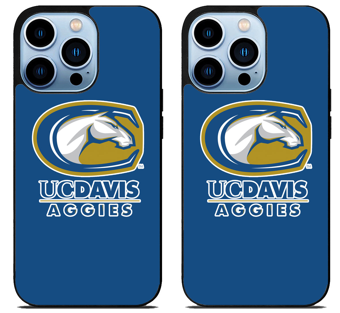 UC Davis Aggies Logo iPhone 15 Pro | iPhone 15 Pro Max Case