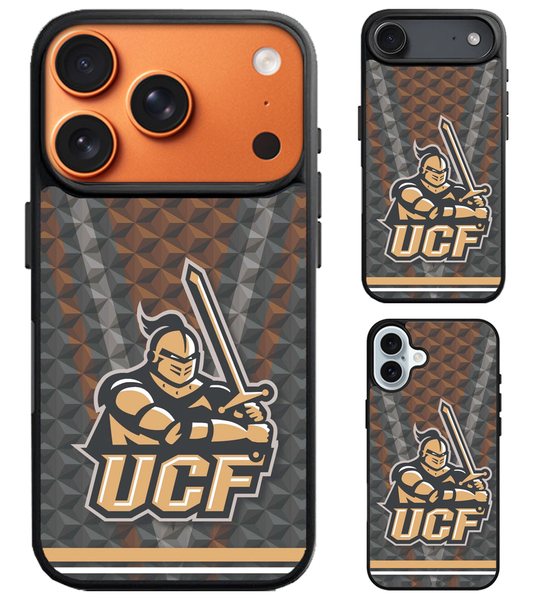 UCF Knights Background iPhone Air | iPhone 17 | 17 Pro | 17 Pro Max Case