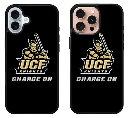 UCF Knights Charge On iPhone 16 | 16 Plus | 16 Pro | 16 Pro Max Case