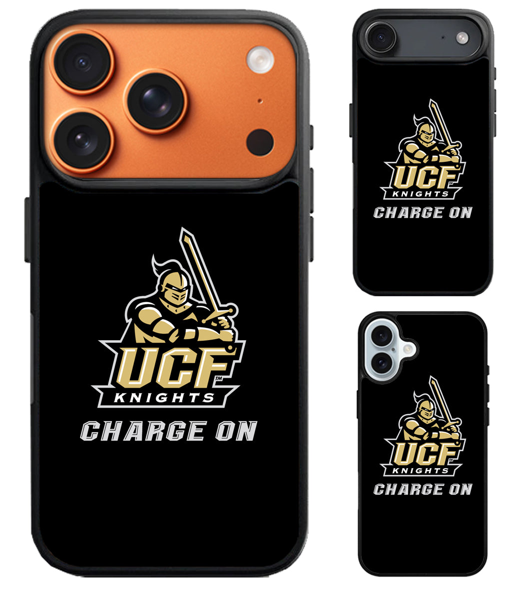 UCF Knights Charge On iPhone Air | iPhone 17 | 17 Pro | 17 Pro Max Case