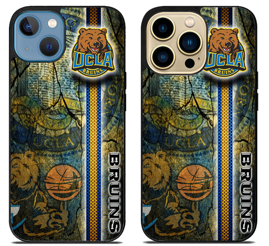 UCLA Bruins Background iPhone 14 | 14 Plus | 14 Pro | 14 Pro Max Case