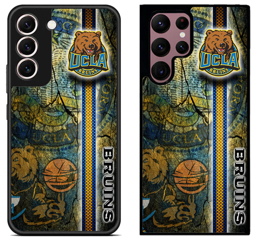 UCLA Bruins Background Samsung Galaxy S22 | S22+ | S22 Ultra Case