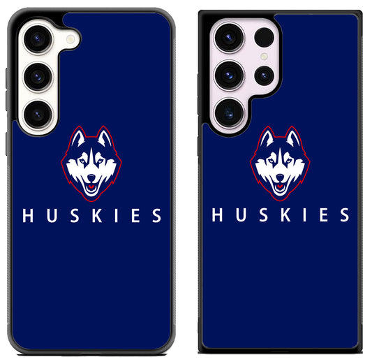 UConn Huskies Blue Samsung Galaxy S23 | S23+ | S23 Ultra Case