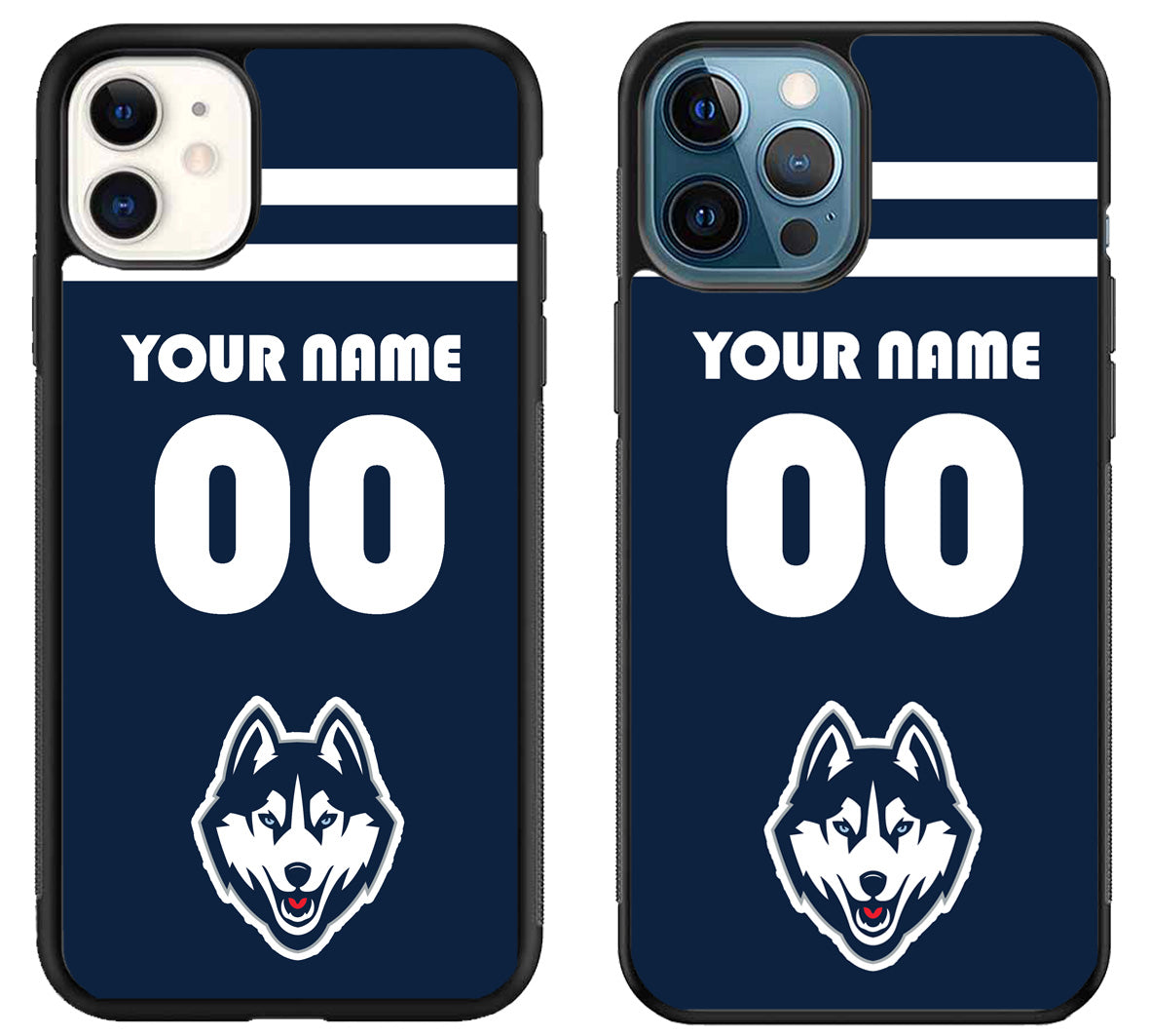 Custom Personalized UConn Huskies iPhone 11 | 11 Pro | 11 Pro Max Case