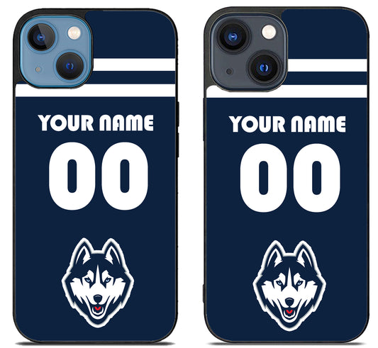 Custom Personalized UConn Huskies iPhone 15 | iPhone 15 Plus Case