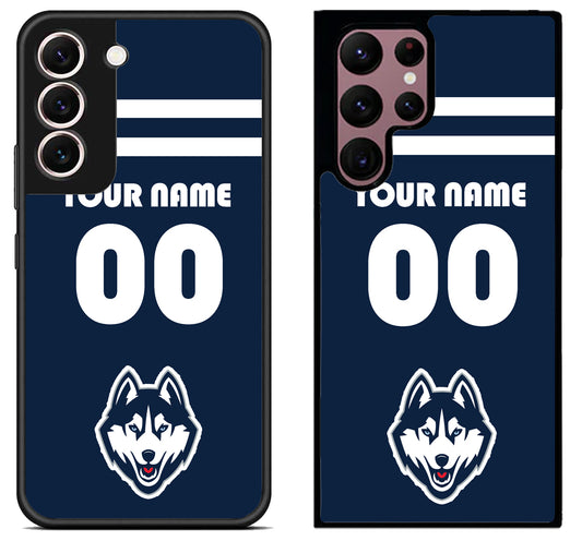 Custom Personalized UConn Huskies Samsung Galaxy S22 | S22+ | S22 Ultra Case