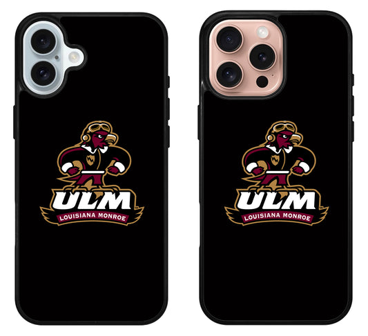 ULM Louisiana Monroe Warhawks University iPhone 16 | 16 Plus | 16 Pro | 16 Pro Max Case