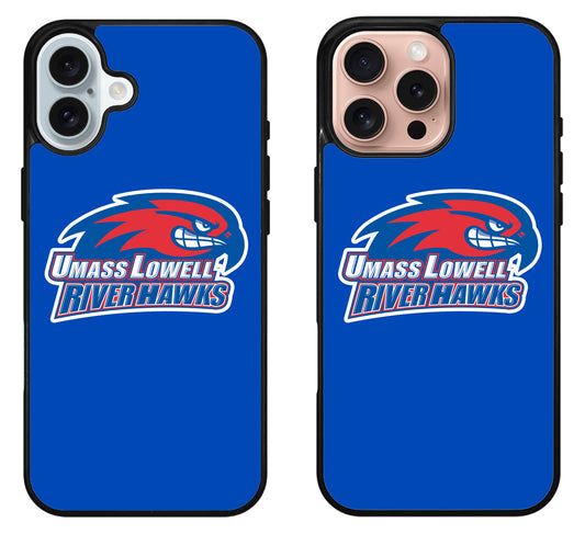 UMass Lowell River Hawks Blue iPhone 16 | 16 Plus | 16 Pro | 16 Pro Max Case