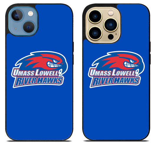 UMass Lowell River Hawks Blue iPhone 14 | 14 Plus | 14 Pro | 14 Pro Max Case