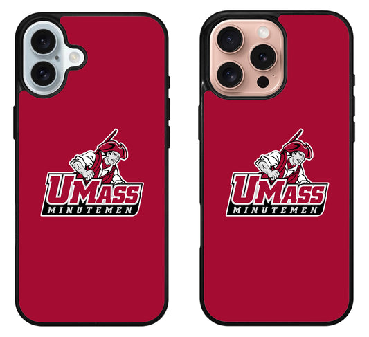 UMass Minutemen Cover iPhone 16 | 16 Plus | 16 Pro | 16 Pro Max Case