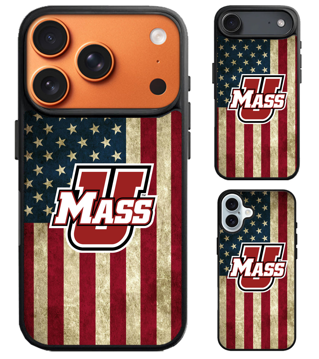 UMass Minutemen Flag iPhone Air | iPhone 17 | 17 Pro | 17 Pro Max Case