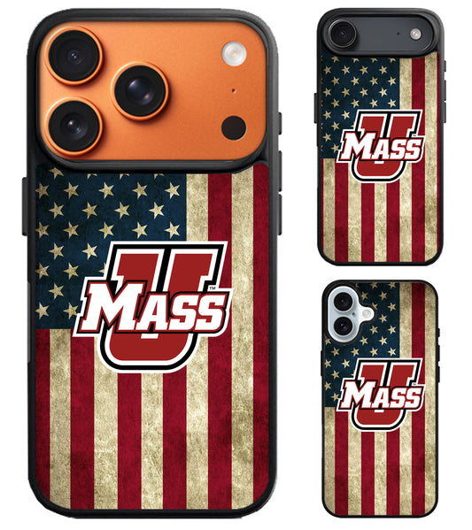 UMass Minutemen Flag iPhone Air | iPhone 17 | 17 Pro | 17 Pro Max Case