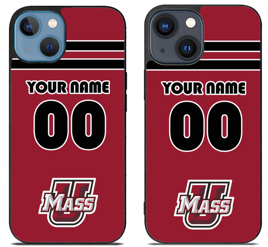 Custom Personalized UMass Minutemen iPhone 15 | iPhone 15 Plus Case