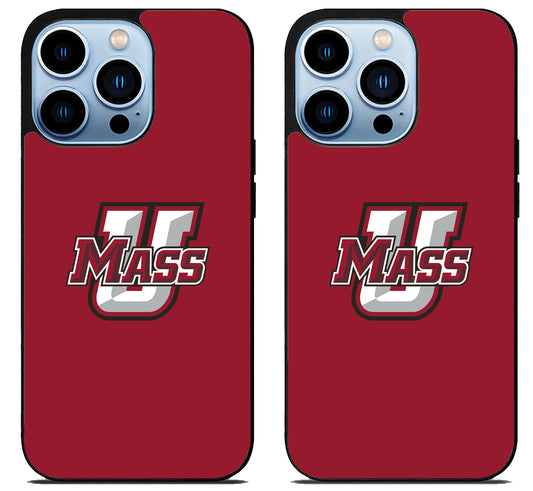 UMass Minutemen Red iPhone 15 Pro | iPhone 15 Pro Max Case