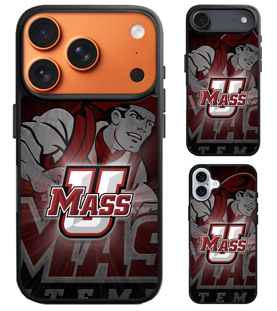 UMass Minutemen iPhone Air | iPhone 17 | 17 Pro | 17 Pro Max Case