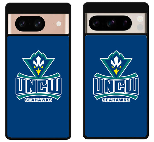 UNC Wilmington Seahawks Blue Google Pixel 8 | 8 Pro Case