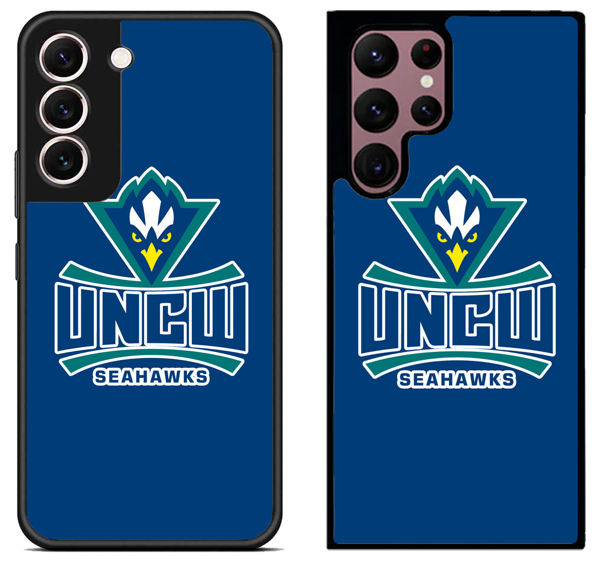UNC Wilmington Seahawks Blue Samsung Galaxy S22 | S22+ | S22 Ultra Case