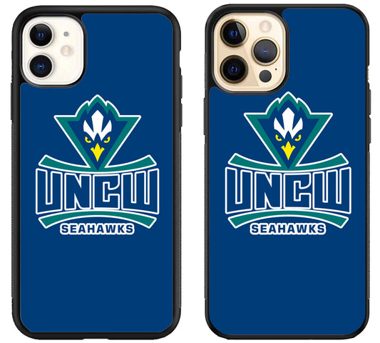 UNC Wilmington Seahawks Blue iPhone 12 | 12 Mini | 12 Pro | 12 Pro Max Case