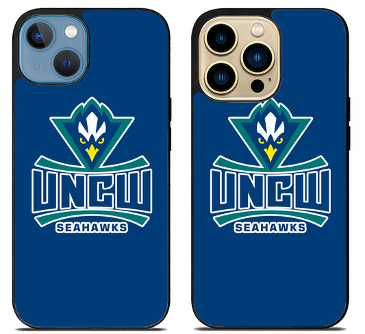 UNC Wilmington Seahawks iPhone 14 | 14 Plus | 14 Pro | 14 Pro Max Case
