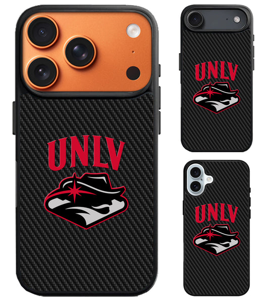 UNLV Rebels Carbon iPhone Air | iPhone 17 | 17 Pro | 17 Pro Max Case