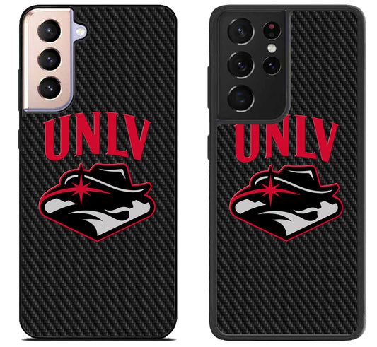 UNLV Rebels Carbon Samsung Galaxy S21 | S21 FE | S21+ | S21 Ultra Case