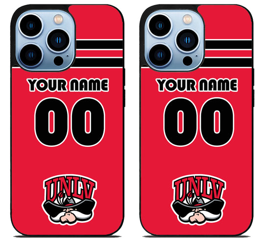 Custom Personalized UNLV Rebels iPhone 15 Pro | iPhone 15 Pro Max Case