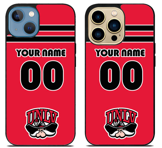 Custom Personalized UNLV Rebels iPhone 14 | 14 Plus | 14 Pro | 14 Pro Max Case
