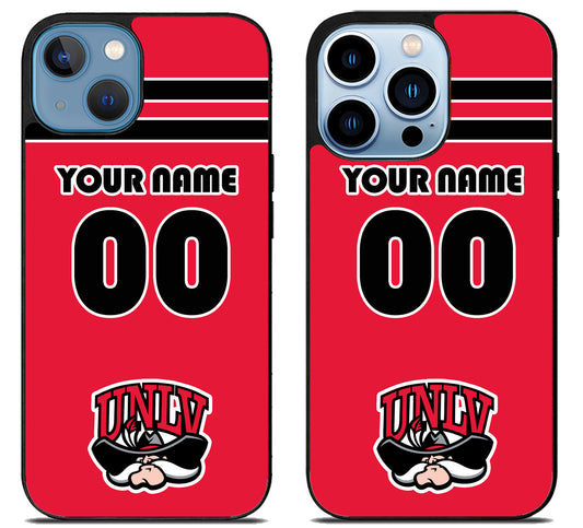 Custom Personalized UNLV Rebels iPhone 13 | 13 Mini | 13 Pro | 13 Pro Max Case