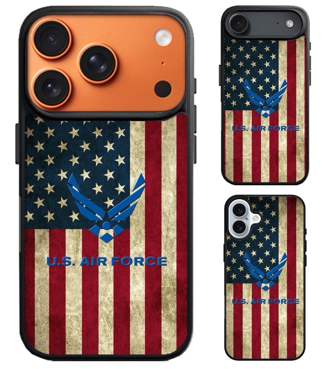 US Air Force Flag iPhone Air | iPhone 17 | 17 Pro | 17 Pro Max Case