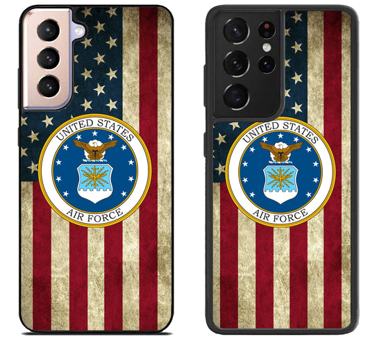 US Air Force Flag Samsung Galaxy S21 | S21 FE | S21+ | S21 Ultra Case