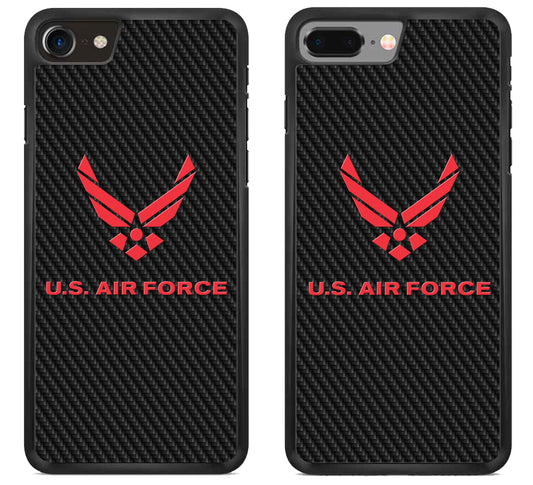 US Air Force Logo Carbon iPhone 8 | 8 Plus Case