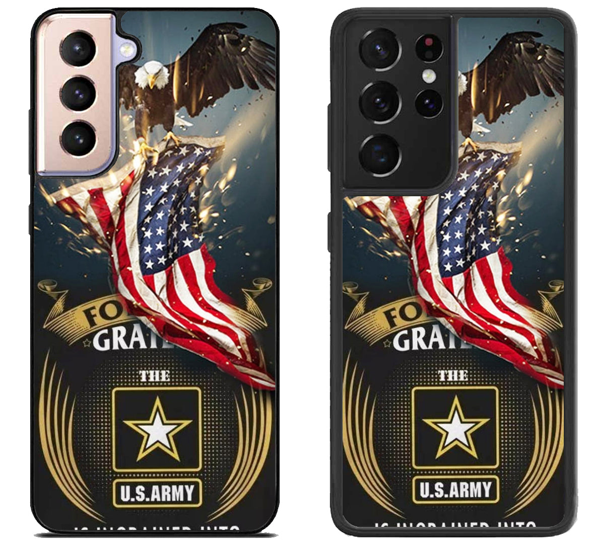 US Army Amrican Eagle Samsung Galaxy S21 | S21 FE | S21+ | S21 Ultra Case