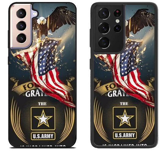 US Army Amrican Eagle Samsung Galaxy S21 | S21 FE | S21+ | S21 Ultra Case