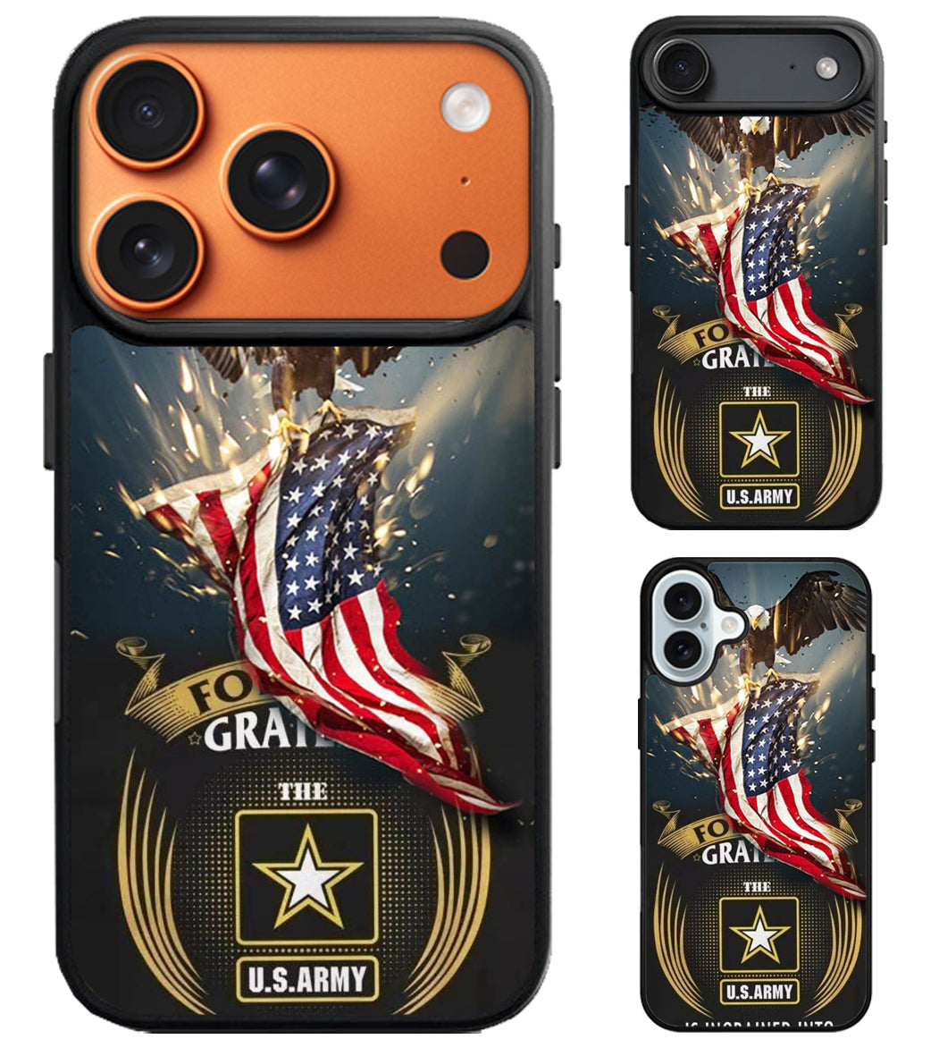 US Army Amrican Eagle iPhone Air | iPhone 17 | 17 Pro | 17 Pro Max Case