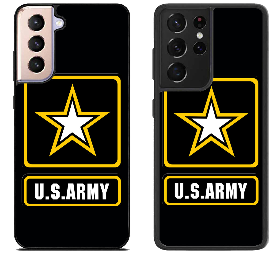 US Army Black Samsung Galaxy S21 | S21 FE | S21+ | S21 Ultra Case