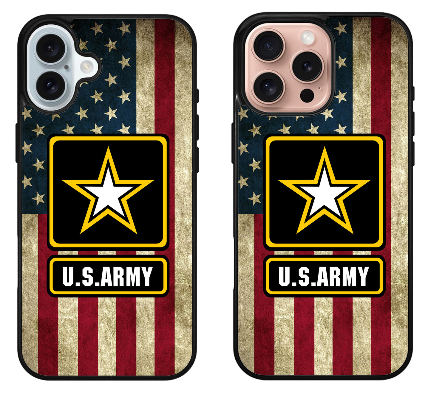 US Army Logo Flag iPhone 16 | 16 Plus | 16 Pro | 16 Pro Max Case