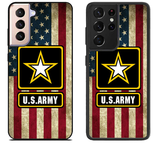 US Army Logo Flag Samsung Galaxy S21 | S21 FE | S21+ | S21 Ultra Case