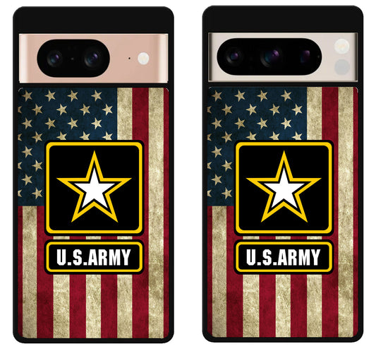 US Army Logo Flag Google Pixel 8 | 8 Pro Case