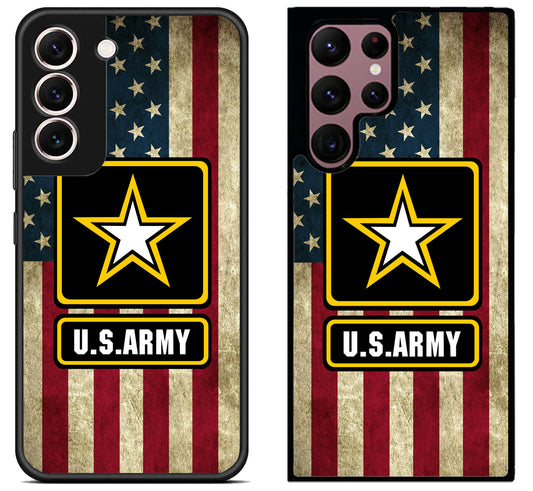 US Army Logo Flag Samsung Galaxy S22 | S22+ | S22 Ultra Case